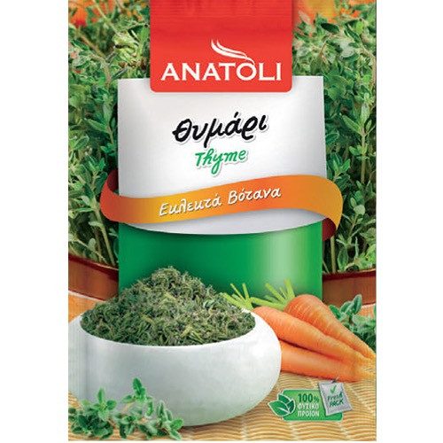 ANATOLI θυμάρι αποξηραμένο 10gr – Ανατολή – Μπαχαρικά και Μυρωδικά