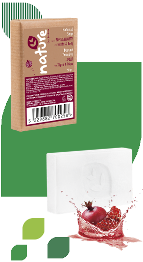 NATURE CARE PRODUCTS φυσικό σαπούνι με ρόδι 50gr – Προϊόντα Καθαρισμού Σώματος