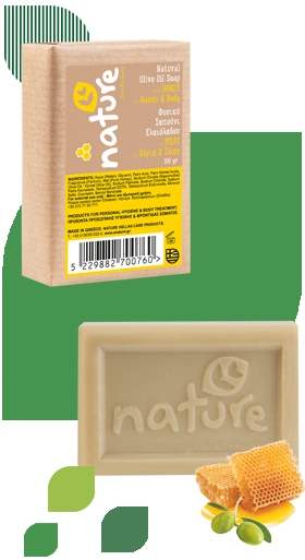 NATURE CARE PRODUCTS φυσικό σαπούνι ελαιολάδου με μέλι 100gr – Προϊόντα Καθαρισμού Σώματος