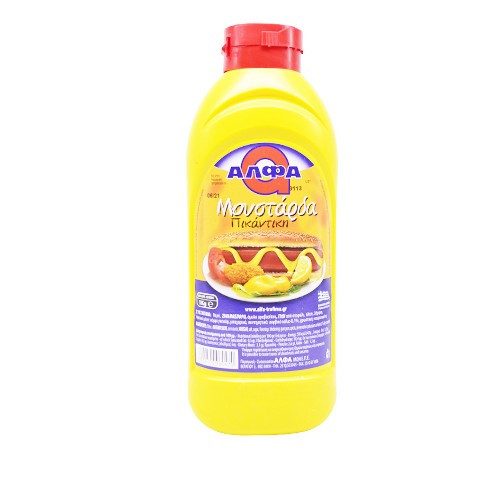ΑΛΦΑ μουστάρδα πικάντικη 1kg – Άλφα – Σάλτσες και Dressings