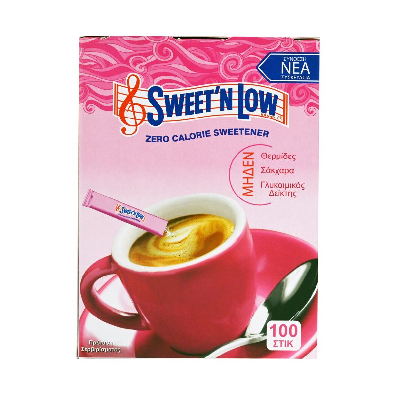 SWEET'N LOW γλυκαντικό επιτραπέζιο sticks 100τεμ – Ζάχαρη και Υποκατάστατα