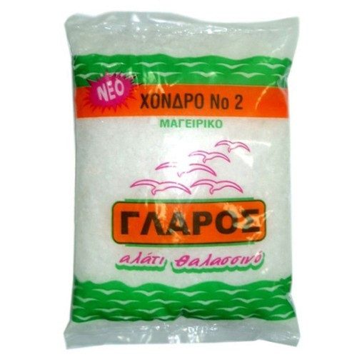 ΓΛΑΡΟΣ αλάτι χονδρό No2 1kg – Γλάρος