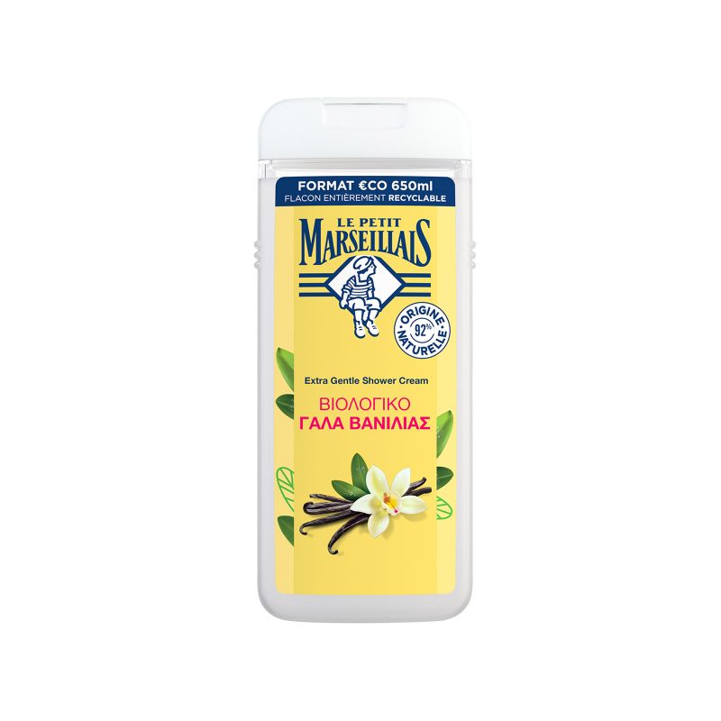 LE PETIT MARSEILLAIS αφρόλουτρο γάλα βανίλιας 650ml – Αφρόλουτρα