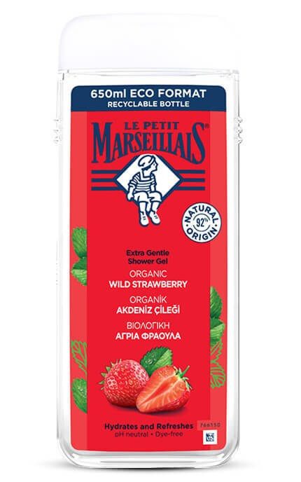 LE PETIT MARSEILLAIS αφρόλουτρο φράουλα 650ml – Αφρόλουτρα
