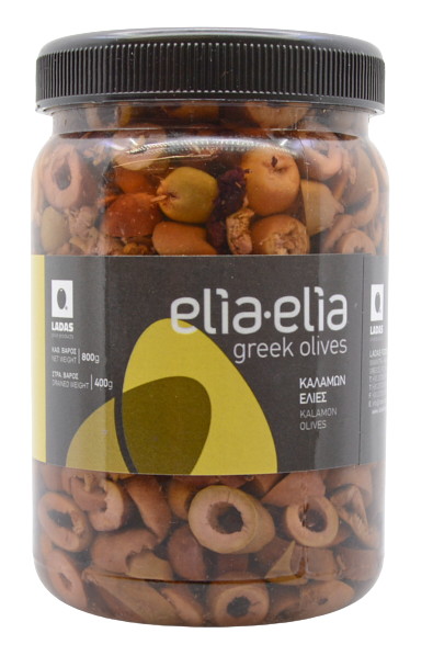 LADAS ελιές καλαμών ροδέλα 400gr