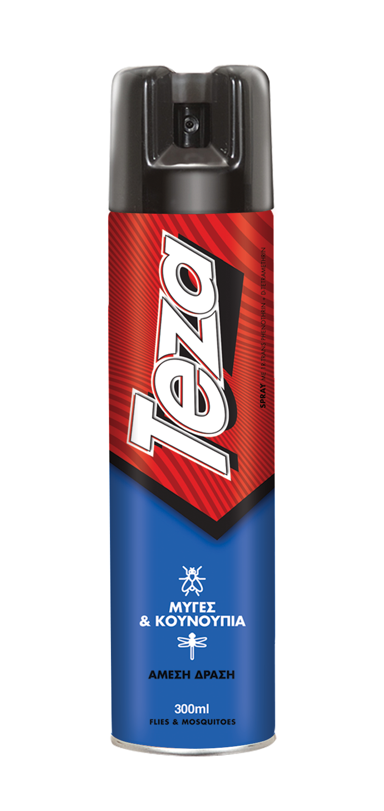 TEZA εντομοκτόνο spray για μύγες και κουνούπια 300ml – Εντομοκτόνα και Εντομοαπωθητικά Χώρου