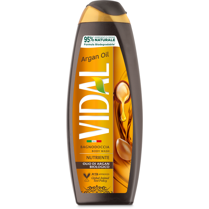 VIDAL αφρόλουτρο argan oil 750ml – Αφρόλουτρα