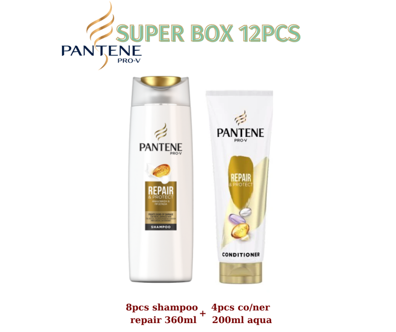 PANTENE πακέτο repair και protect σαμπουάν 8τεμ και conditioner 4τεμ – Conditioner Μαλλιών