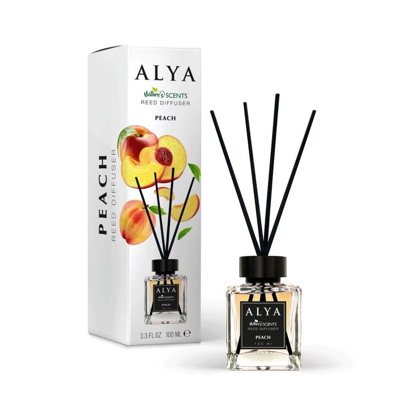 ALYA nature's scents αρωματικό χώρου με στικ peach 100ml – Αρωματικά Χώρου