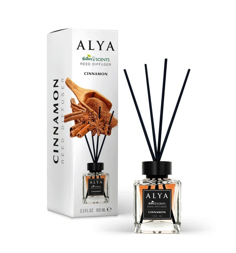 ALYA nature's scents αρωματικό χώρου με στικ cinnamon 100ml – Αρωματικά Χώρου