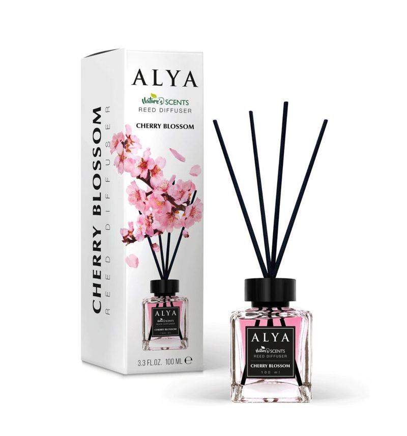 ALYA nature's scents αρωματικό χώρου με στικ cherry blossom 100ml – Αρωματικά Χώρου