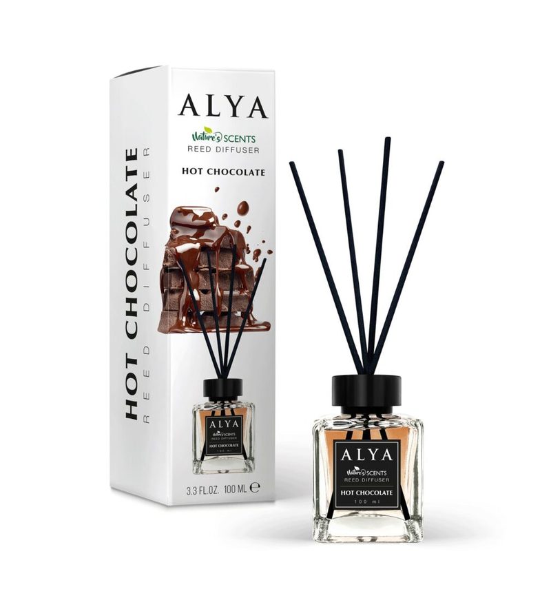 ALYA nature's scents αρωματικό χώρου με στικ hot chocolate 100ml – Αρωματικά Χώρου