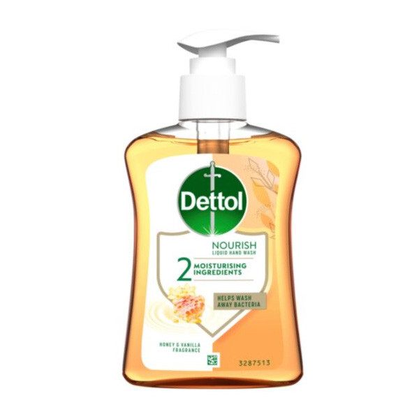 DETTOL κρεμοσάπουνο μέλι και βανίλια με αντλία 250ml – Προϊόντα Καθαρισμού Σώματος
