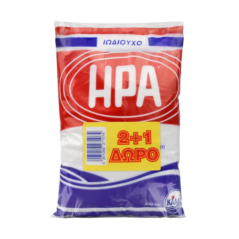 ΗΡΑ αλάτι ψιλό 3x500gr – Ήρα