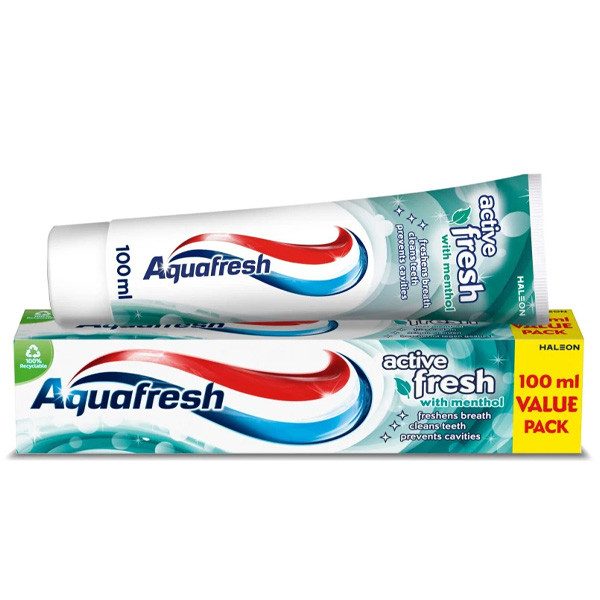 AQUAFRESH οδοντόκρεμα Active Fresh 100ml – Οδοντόκρεμες