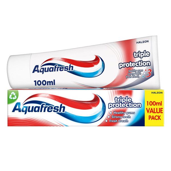 AQUAFRESH οδοντόκρεμα Triple Protection 100ml – Οδοντόκρεμες