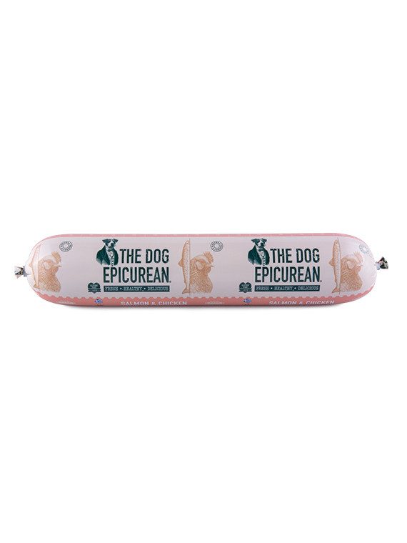 DOCA The Dog Epicurean σαλάμι σκύλου σολομός και κοτόπουλο 800gr – Λιχουδιές/Σνακ Σκύλων