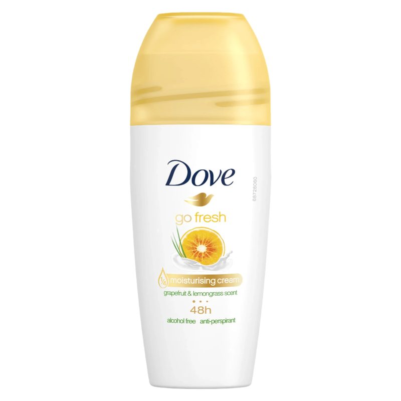 DOVE αποσμητικό σώματος roll-on Grapefruit Lemon Grass 50ml – Αποσμητικά