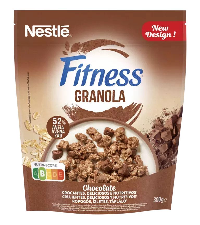 NESTLE δημητριακά fitness granola με σοκολάτα 300gr