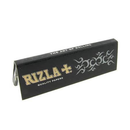 RIZLA τσιγαρόχαρτο μαύρο 50x50τεμ – Χαρτάκια Στριφτού