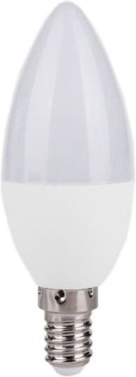REDLED κερί value led ψυχρό λευκό 6W Ε14 – Λάμπες LED