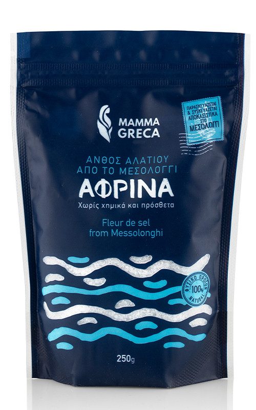 MAMMA GRECA αφρίνα άνθος αλατιού μεσολογγίου 250gr – Αλάτι