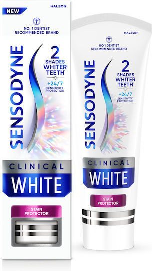 SENSODYNE οδοντόκρεμα clinical white 75ml – Οδοντόκρεμες