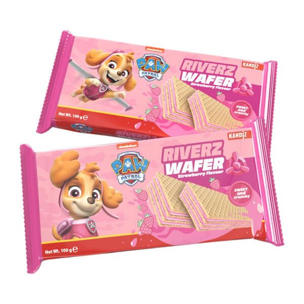 PAW PATROL γκοφρέτα με φράουλα 100gr – Σοκολάτες
