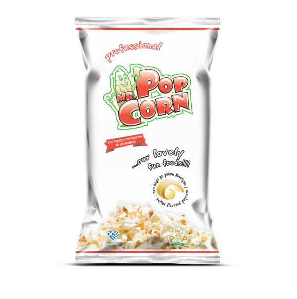 MR POP CORN ποπ κορν με γεύση βούτυρο 250gr – Γαριδάκια και Ποπ Κορν