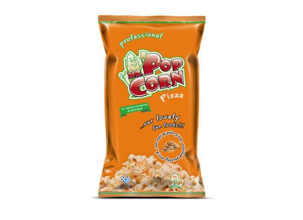 MR POP CORN ποπ κορν με γεύση πίτσα 250gr – Γαριδάκια και Ποπ Κορν