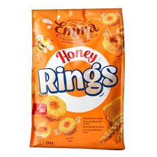 ΕΜΜΑ δημητριακά honey rings 250gr – Έμμα