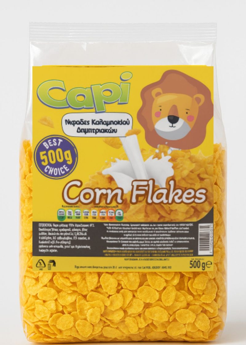 CAPI δημητριακά corn flakes 500gr