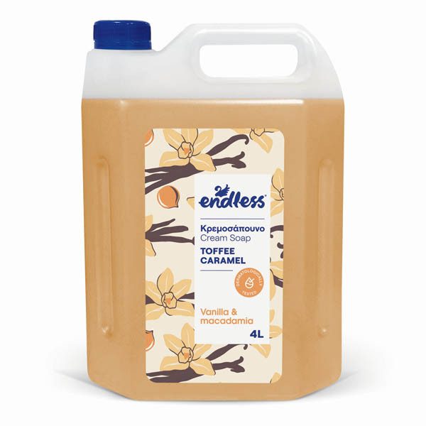 ENDLESS κρεμοσάπουνο toffee caramel 4lt – Προϊόντα Καθαρισμού Σώματος