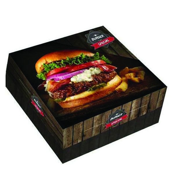 LUXURY κουτί burger 22x12x9cm 10kg – Κουτιά Τροφίμων μιας Χρήσης (Χονδρική)