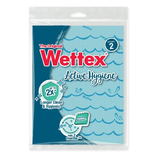 WETTEX σπογγοπετσέτα active hygiene No2 1τεμ – Πανάκια Καθαρισμού