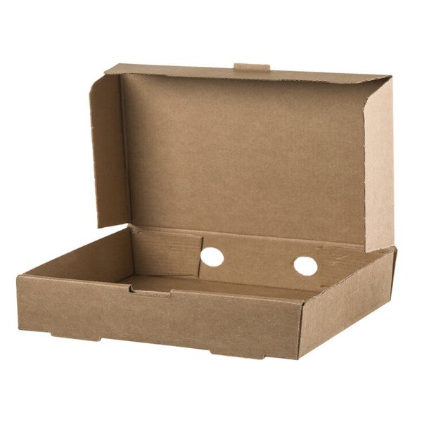 KRAFT BOXES κουτί οντουλέ μερίδας 21x17x8cm 100τεμ – Κουτιά Τροφίμων μιας Χρήσης (Χονδρική)