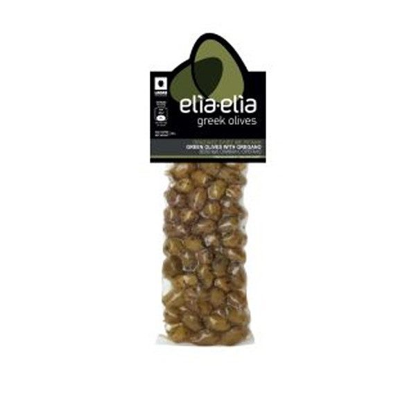 LADAS ελιές πράσινες με ρίγανη 200gr