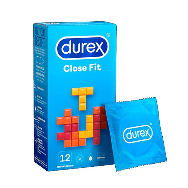 DUREX προφυλακτικά close fit 12τεμ