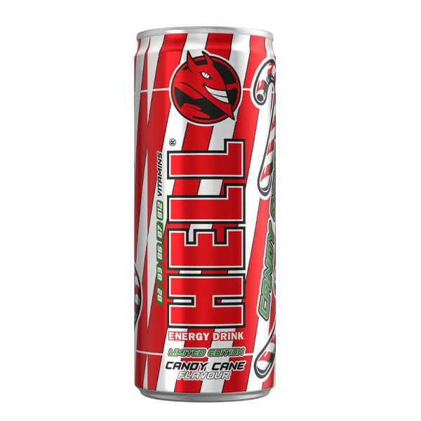 HELL ενεργειακό ποτό Candy Cane 250ml – Αναψυκτικά