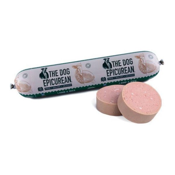 DOCA The Dog Epicurean σαλάμι σκύλου αρνί και ρύζι 800gr – Λιχουδιές/Σνακ Σκύλων