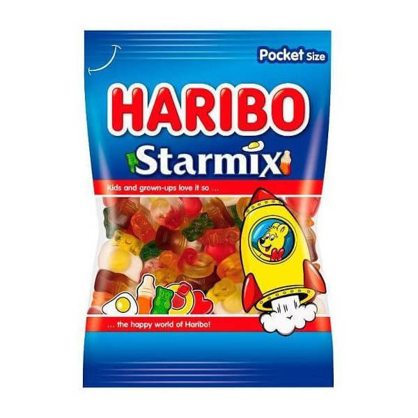 HARIBO ζελεδάκια starmix 80gr – Καραμέλες, Γλειφιτζούρια και Τσίχλες
