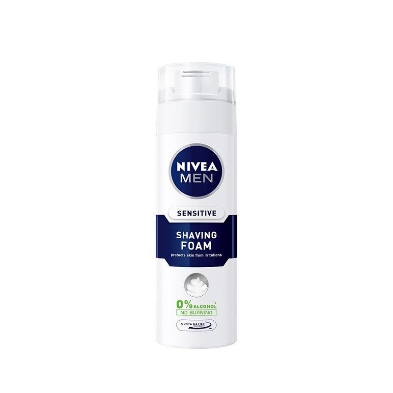 NIVEA αφρός ξυρίσματος για ευαίσθητο δέρμα 200ml – Αφροί και Gel Ξυρίσματος