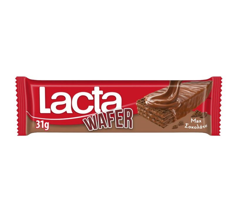 LACTA wafer γκοφρέτα με max σοκολάτα 31gr – Σοκολάτες