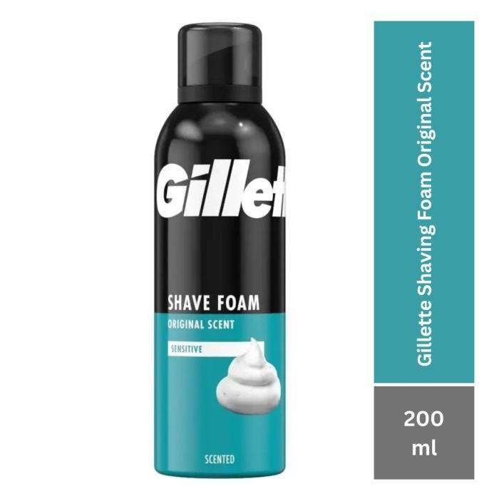 GILLETTE αφρός ξυρίσματος για ευαίσθητες επιδερμίδες 200ml – Αφροί και Gel Ξυρίσματος