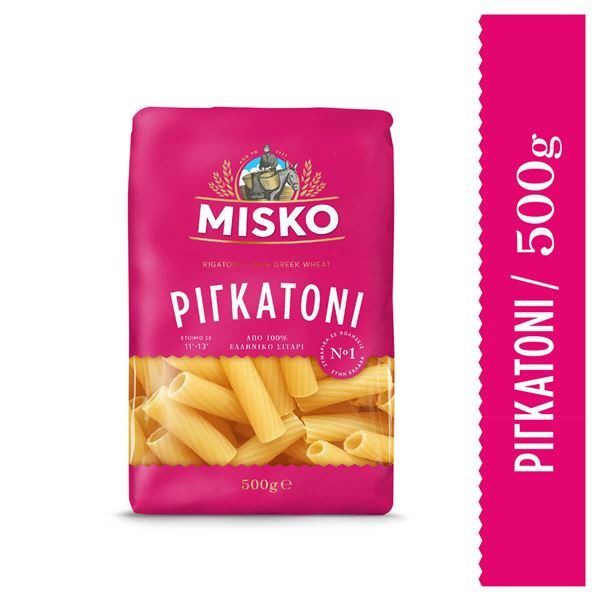 MISKO ζυμαρικά ριγκατόνι 500gr