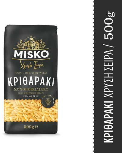 MISKO ζυμαρικά κριθαράκι χρυσή σειρά 500gr