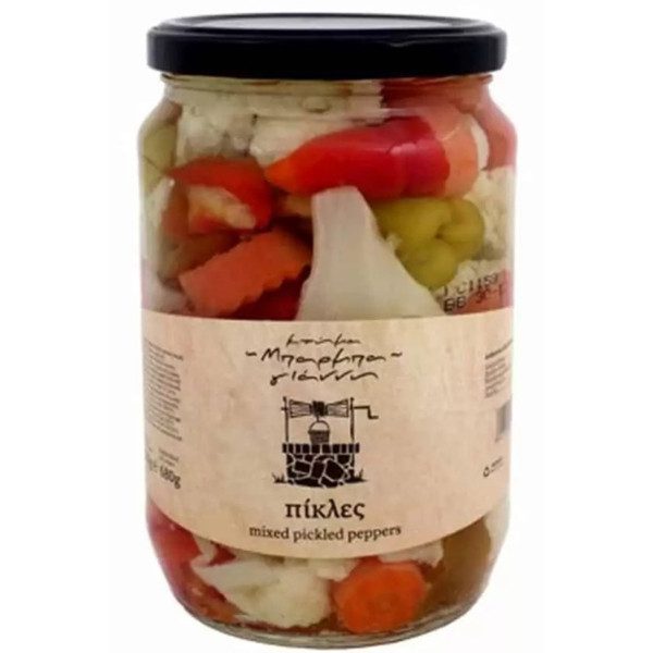 ΜΠΑΡΜΠΑ ΓΙΑΝΝΗΣ πίκλες 680gr – Μπάρμπα Γιάννη – Τρόφιμα Μακράς Συντήρησης