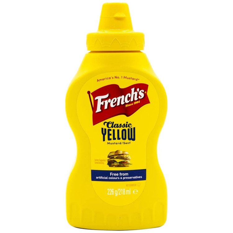FRENCH'S μουστάρδα κλασική 226gr – Σάλτσες και Dressings