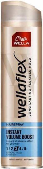 WELLAFLEX λακ μαλλιών instant volume boost No3 250ml – Styling Spray Μαλλιών