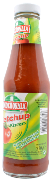 ΟΜΟΣΠΟΝΔΙΑ ketchup φιάλη 330gr – Ομοσπονδία – Σάλτσες και Dressings